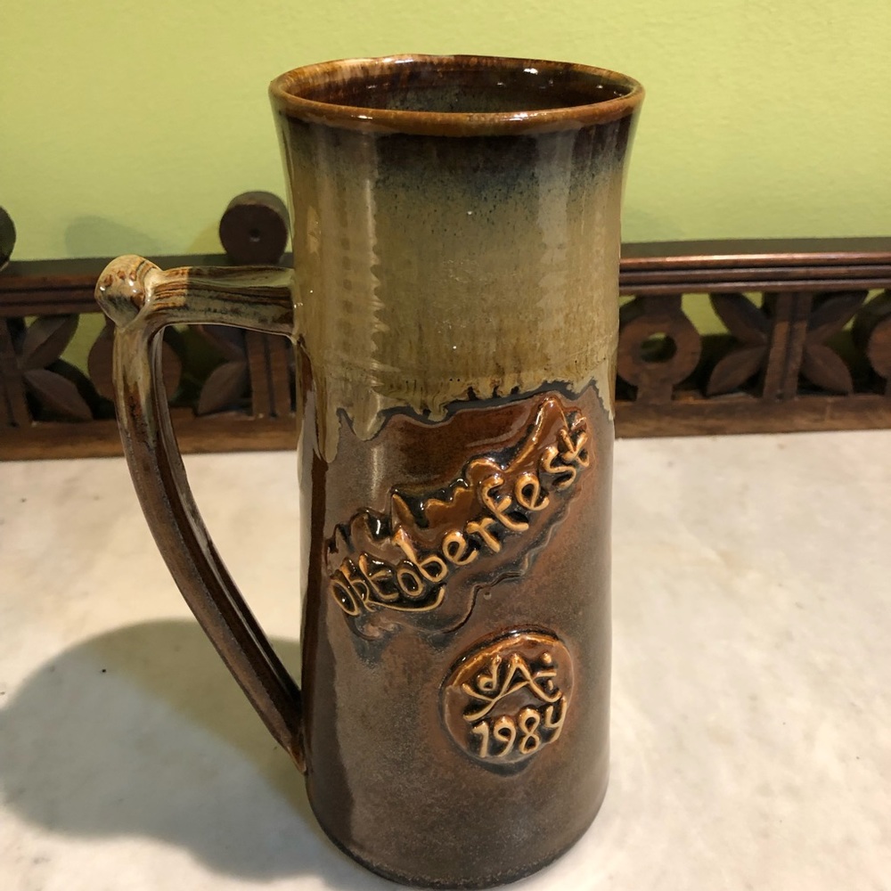 Vintage Healy beer stein.